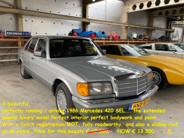 Bild 1/38 von Mercedes-Benz 420 SEL (1986)