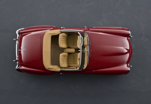 Mercedes Benz 190 SL Rot