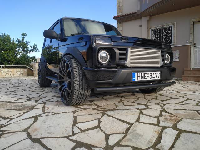 Front mount perfect quality handmade aluminium intercooler