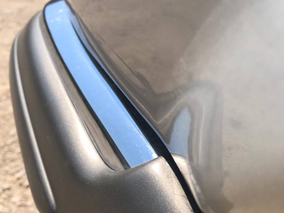 Rear offside bumper