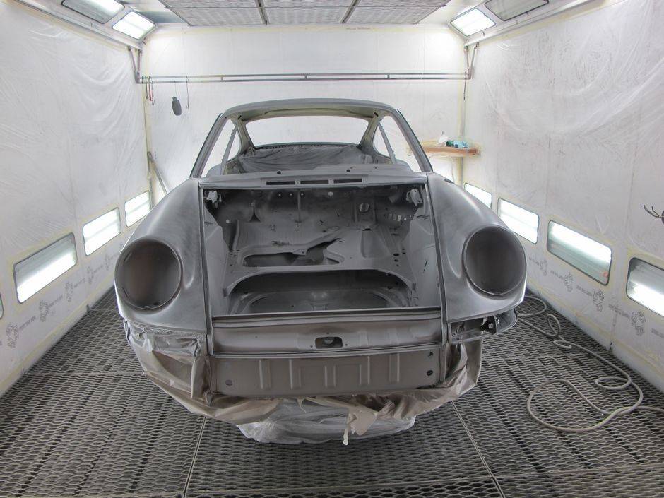 Restoration project 1967 Porsche 911 2.0 S coupè swb Sand beige