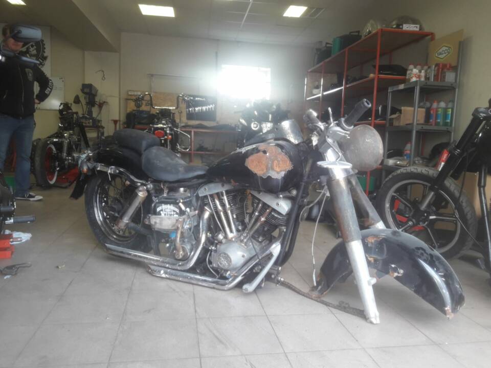 First picture of the motorcycle