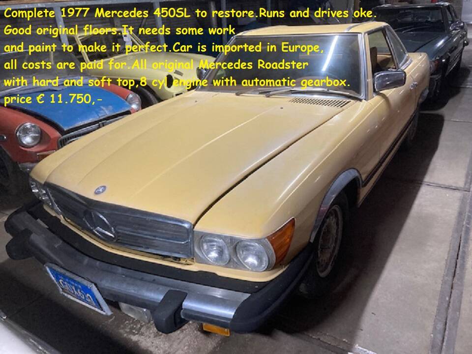 Image 6/6 of Mercedes-Benz 450 SL (1977)