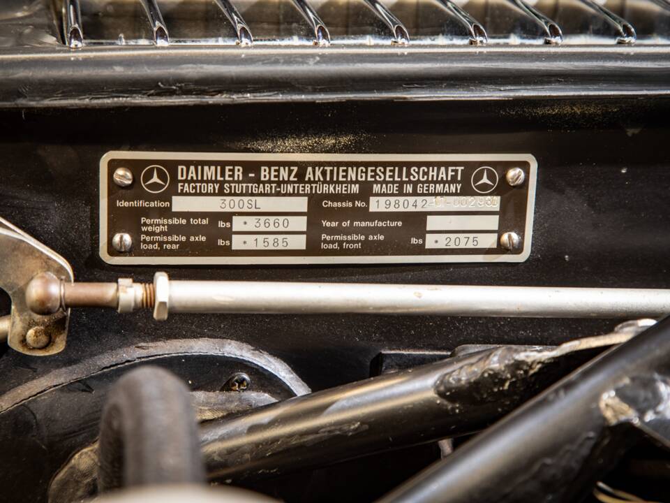Image 22/22 de Mercedes-Benz 300 SL Roadster (1961)