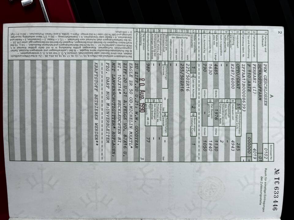 Image 51/59 of Ferrari Testarossa (1990)