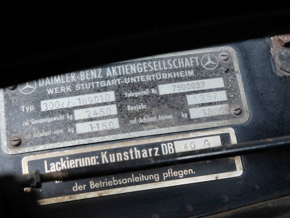 Afbeelding 48/50 van Mercedes-Benz 300 d (1957)