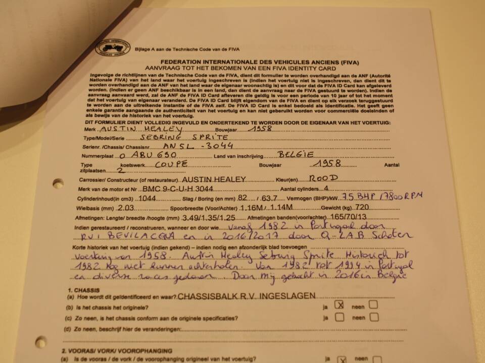 Immagine 58/62 di Austin-Healey Sprite Mk I (1958)