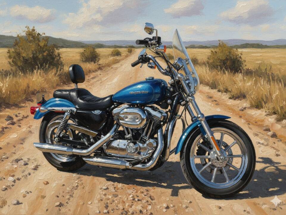 Afbeelding 3/6 van Harley-Davidson XL 1200 C Sportster Custom (2005)