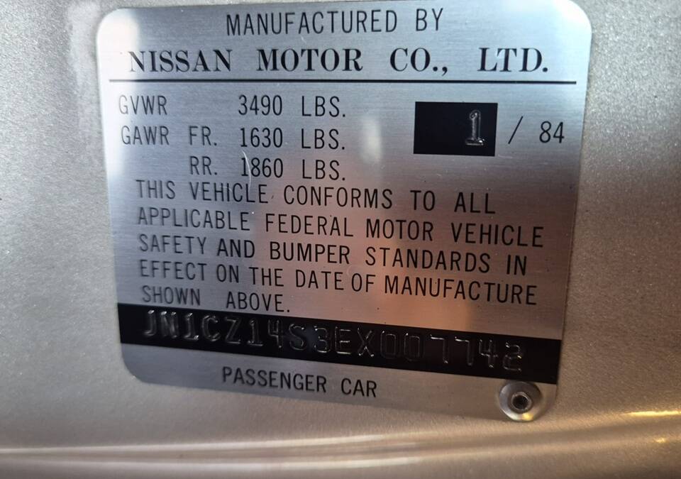 Bild 19/21 von Nissan 300 ZX (1984)