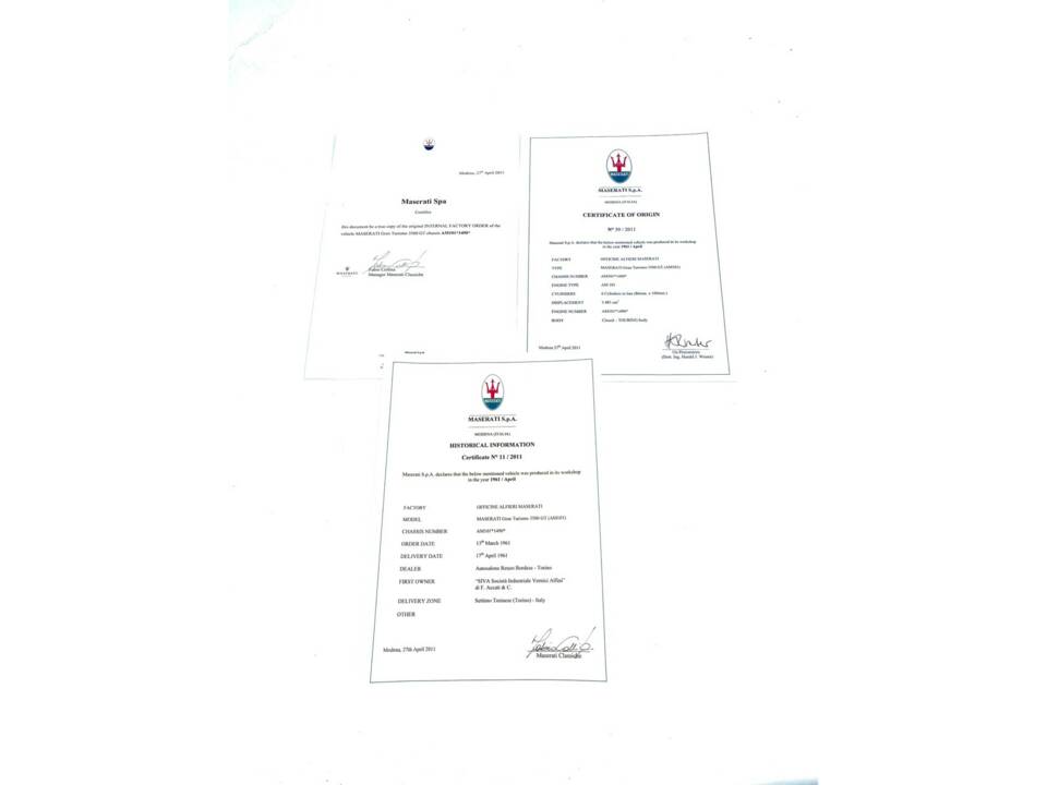 Image 8/50 de Maserati 3500 GT Touring (1961)