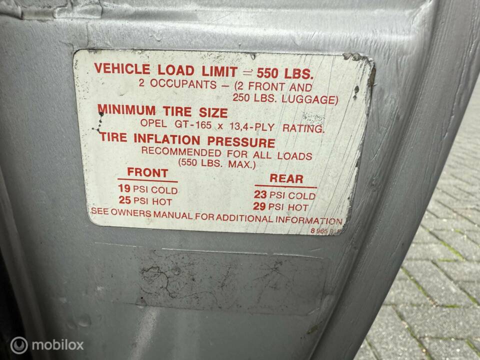 Bild 24/50 von Opel GT 1900 (1971)