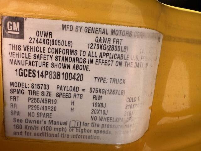 Bild 21/21 von Chevrolet SSR (2003)