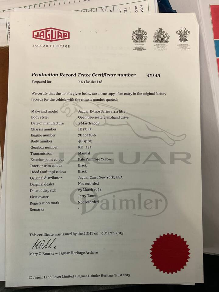 Afbeelding 93/100 van Jaguar E-Type (1968)