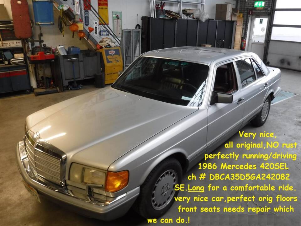 Afbeelding 25/31 van Mercedes-Benz 420 SEL (1986)