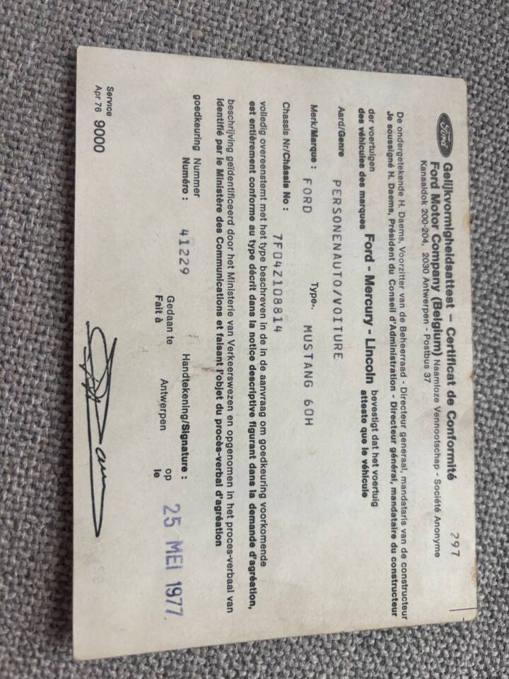 Bild 24/24 von Ford Mustang II Ghia 170 (1977)