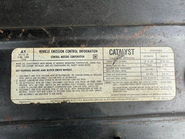 Bild 21/25 von Chevrolet El Camino (1977)