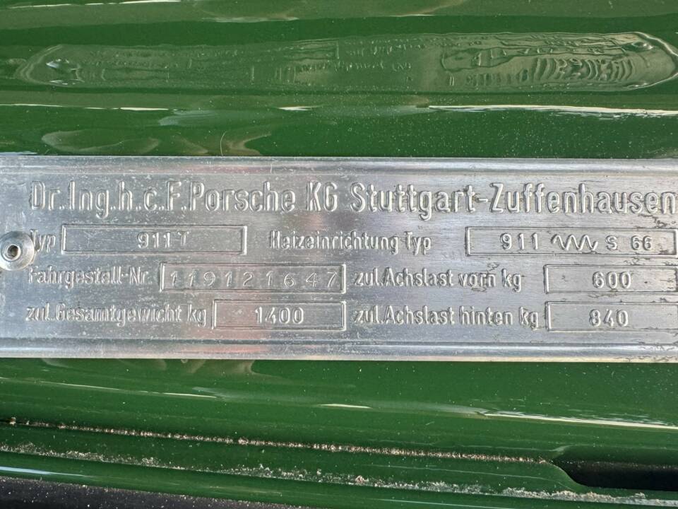 Bild 17/25 von Porsche 911 2.0 T (1969)