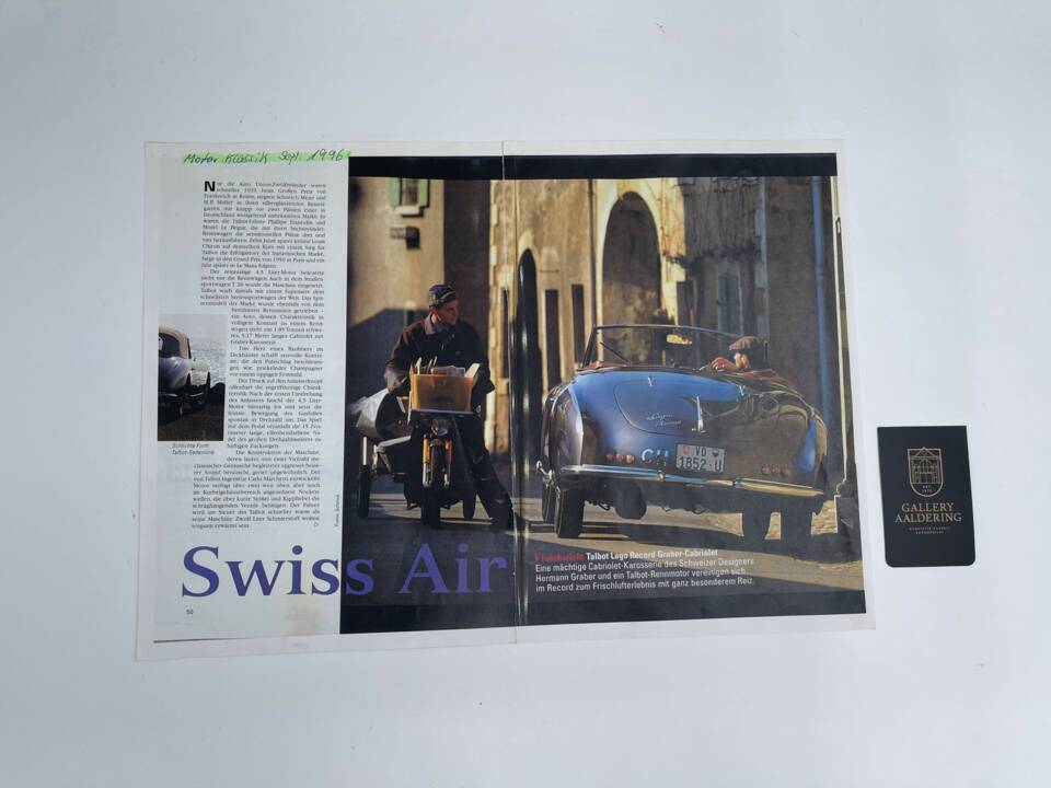 Image 12/50 de Talbot-Lago Record T26 Graber (1948)