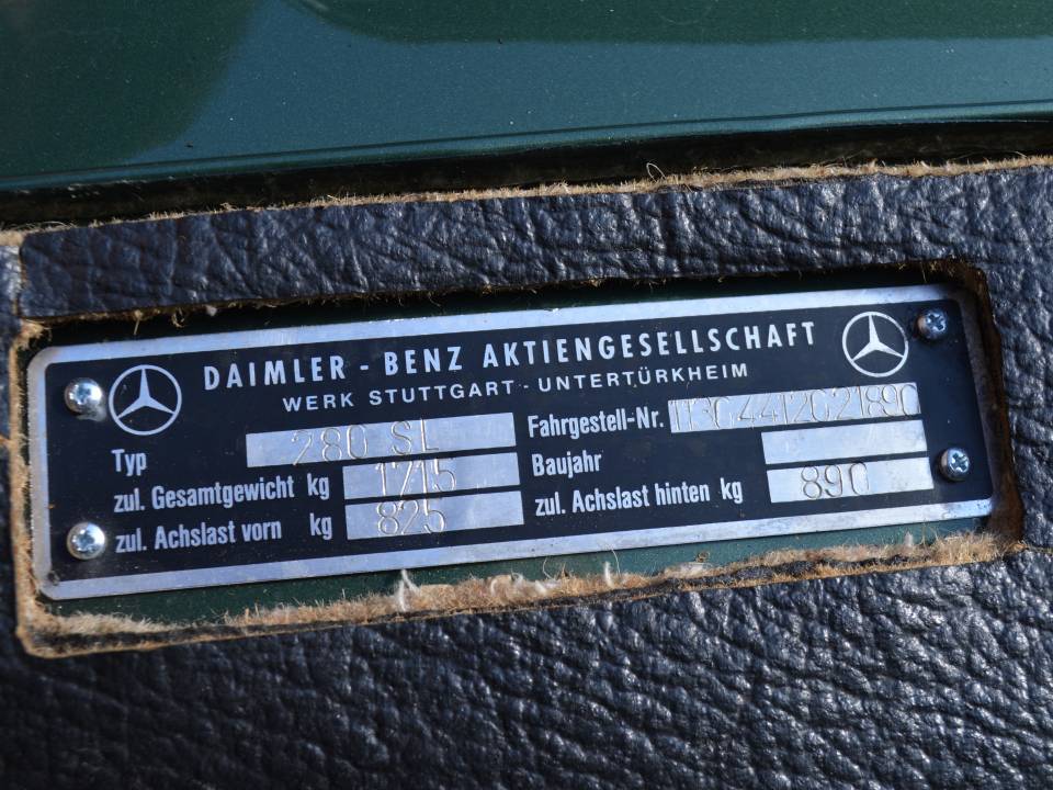 Image 22/22 of Mercedes-Benz 280 SL (1971)