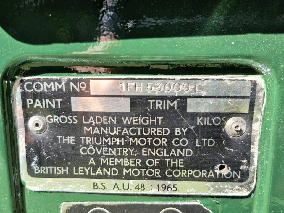 Image 47/62 of Triumph Spitfire Mk IV (1973)