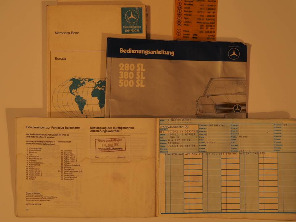 Immagine 51/51 di Mercedes-Benz 280 SL (1985)