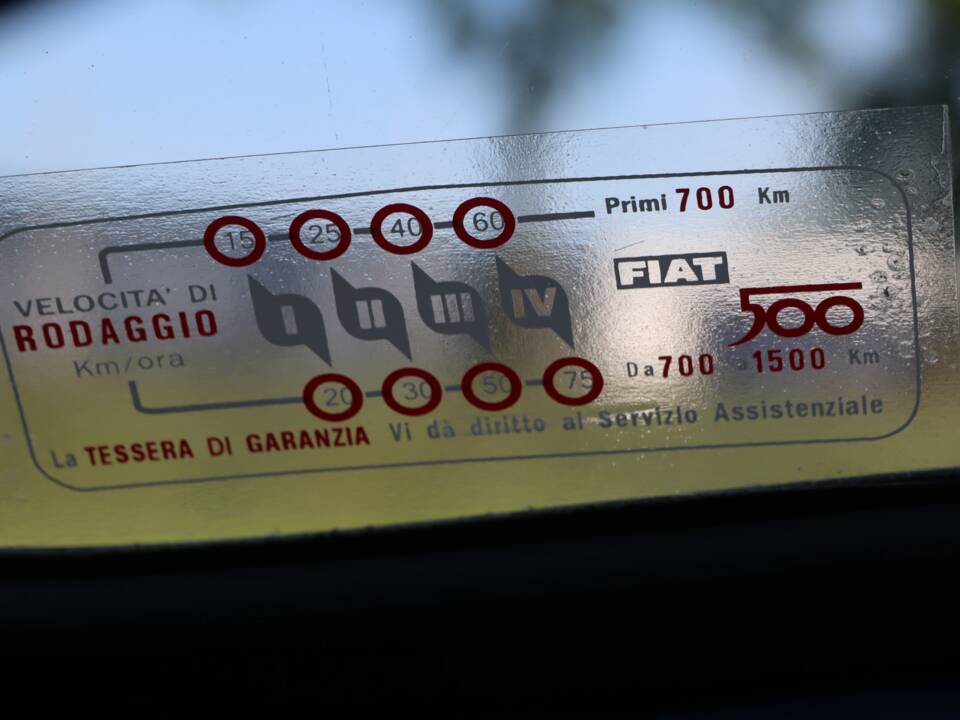 Image 32/50 of FIAT 500 F (1967)