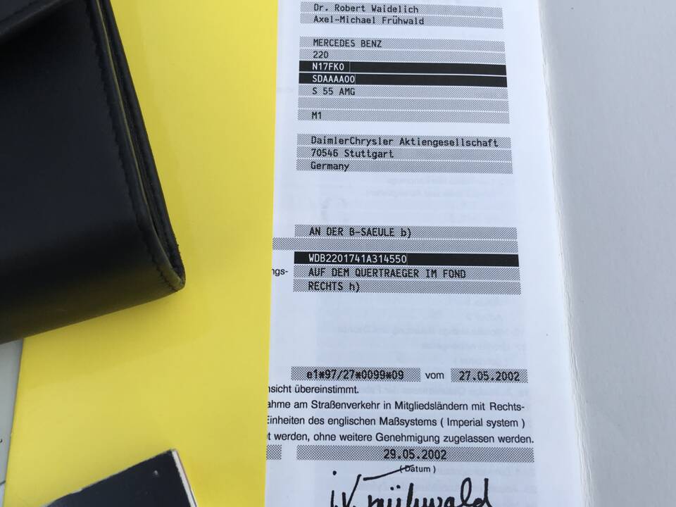 Immagine 27/38 di Mercedes-Benz S 55 AMG (2003)