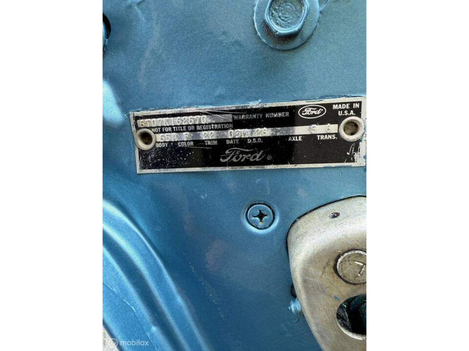 Afbeelding 31/36 van Ford Mustang 289 (1966)