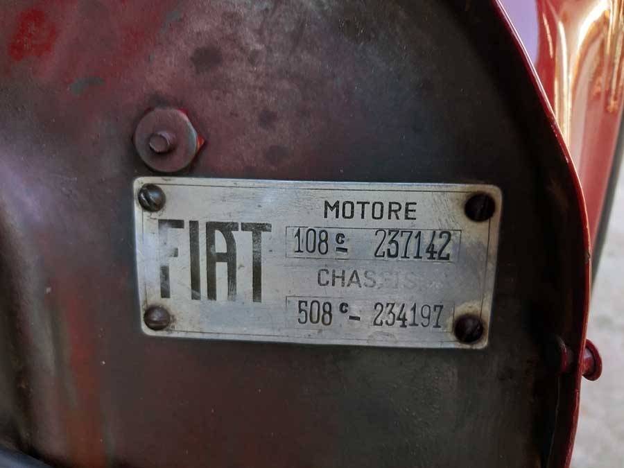 Image 33/33 of FIAT 508 C (1939)