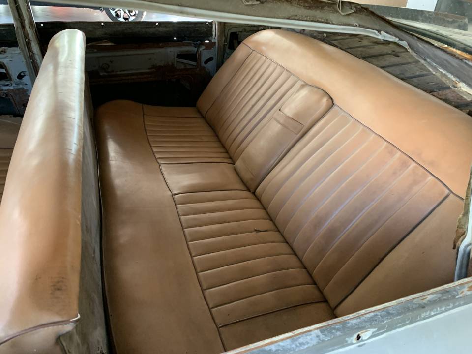 Leather back seats
