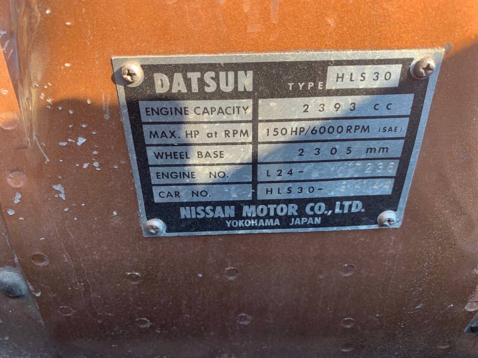 Immagine 28/50 di Datsun 240 Z (1972)