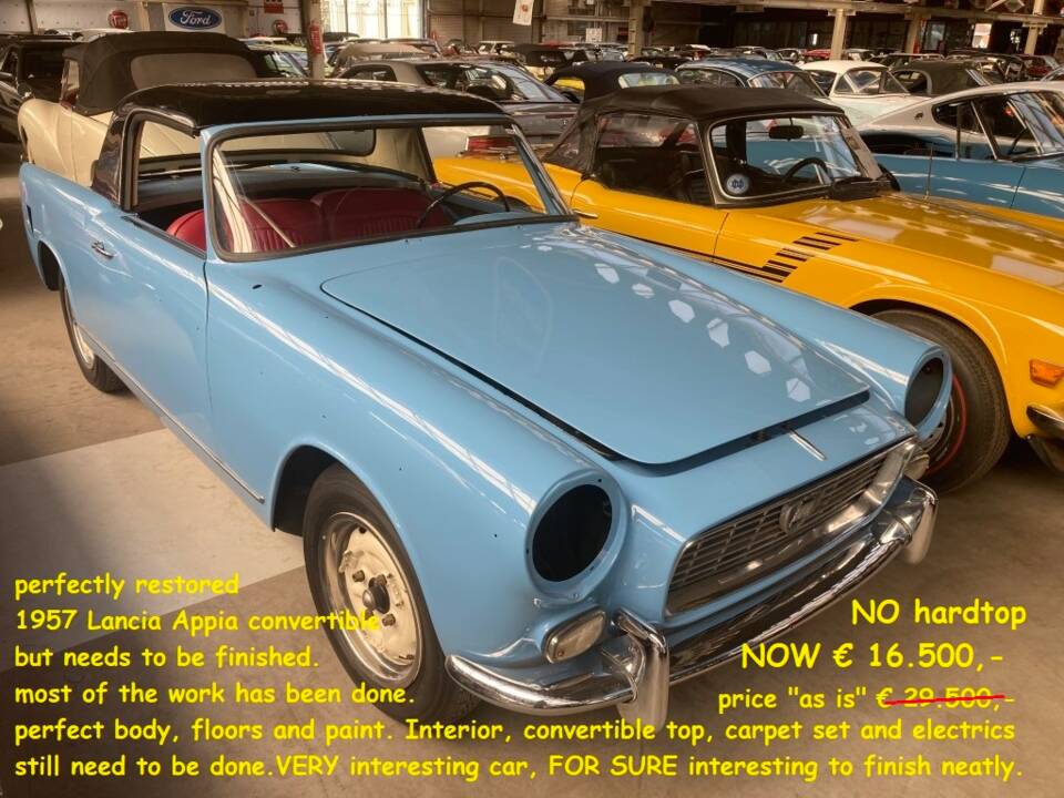 Imagen 2/19 de Lancia Appia Convertible Vignale (1957)