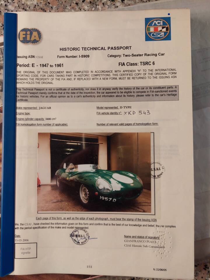 Bild 85/87 von Jaguar D-Type (1957)