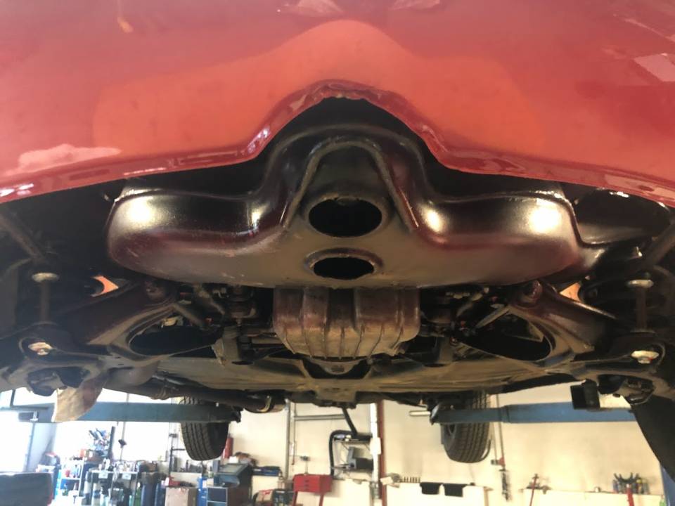 Der Unterboden ist komplett überarbeitet worden.