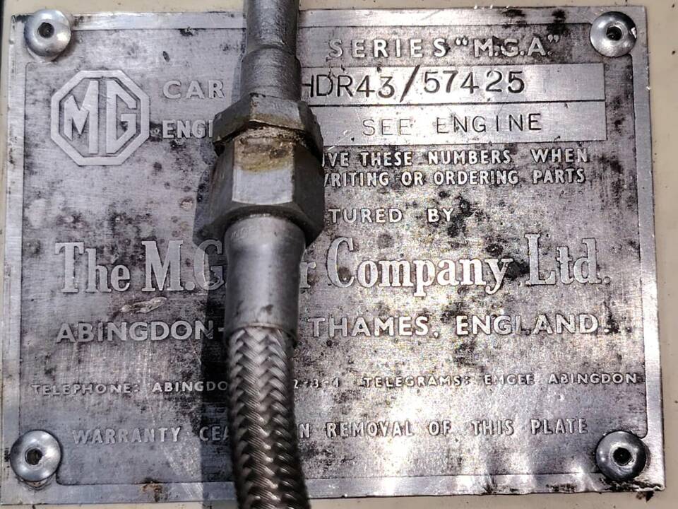 Image 60/61 of MG MGA 1500 (1958)