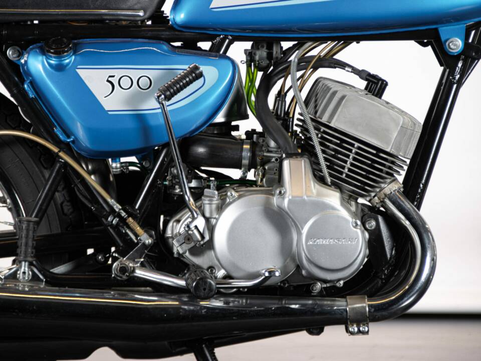 Afbeelding 41/50 van Kawasaki H1 500 Mach III (1971)