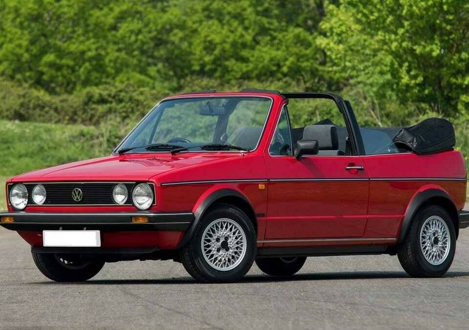 Afbeelding 1/4 van Volkswagen Golf Mk I Convertible 1.6 (1980)