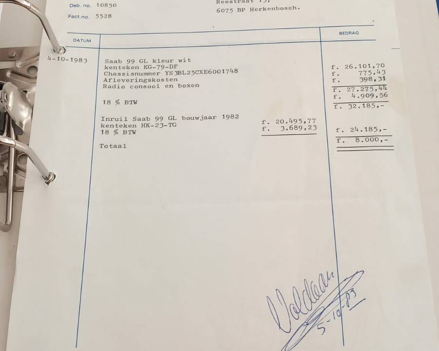 Afbeelding 26/51 van Saab 99 (1983)