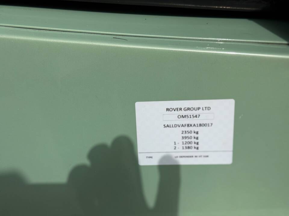 Imagen 17/74 de Land Rover Defender 90 (1998)