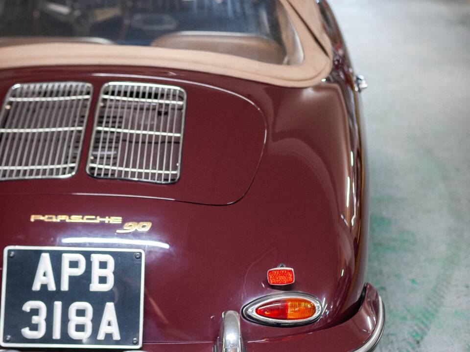 Bild 29/50 von Porsche 356 B 1600 Super 90 (1962)