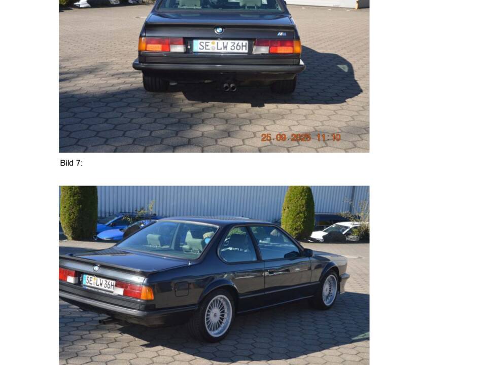 Image 2/4 of BMW M 635 CSi (1986)