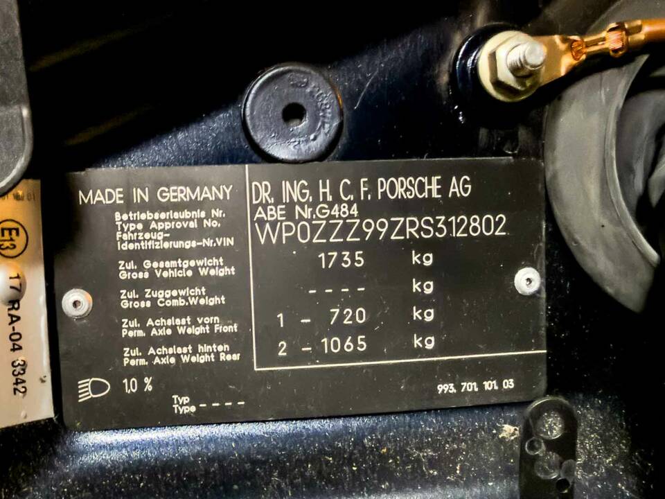 Imagen 33/65 de Porsche 911 Carrera (1994)