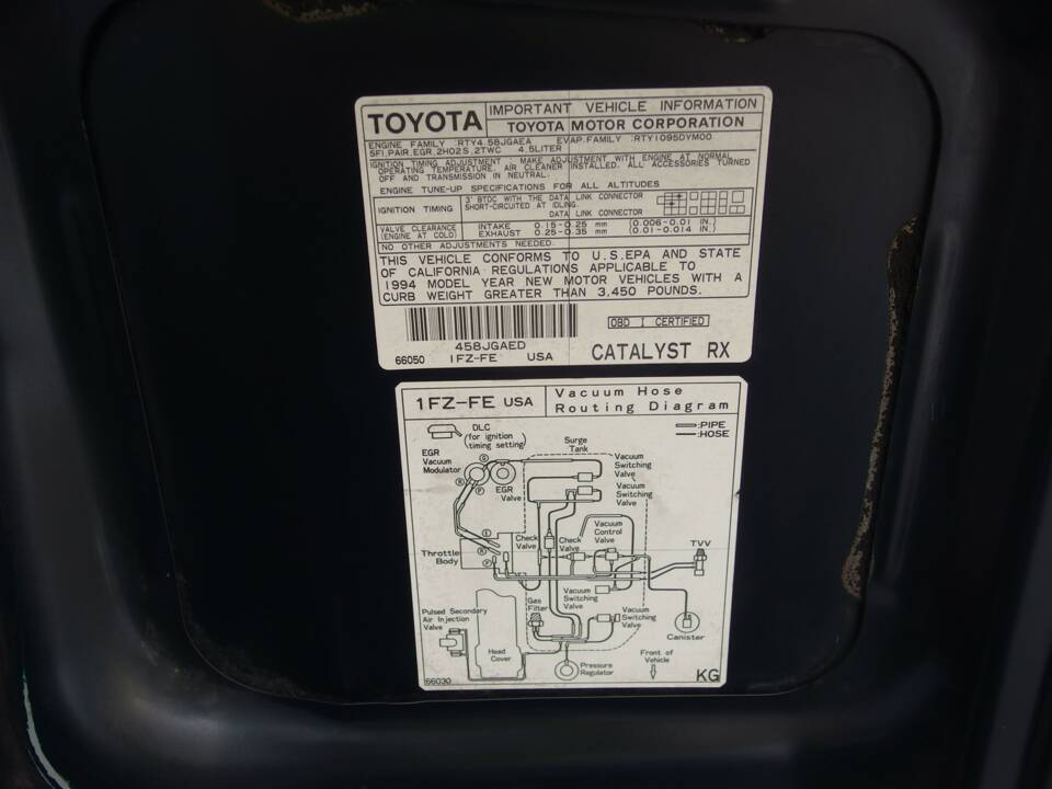 Image 83/99 de Toyota Land Cruiser J80 (1994)