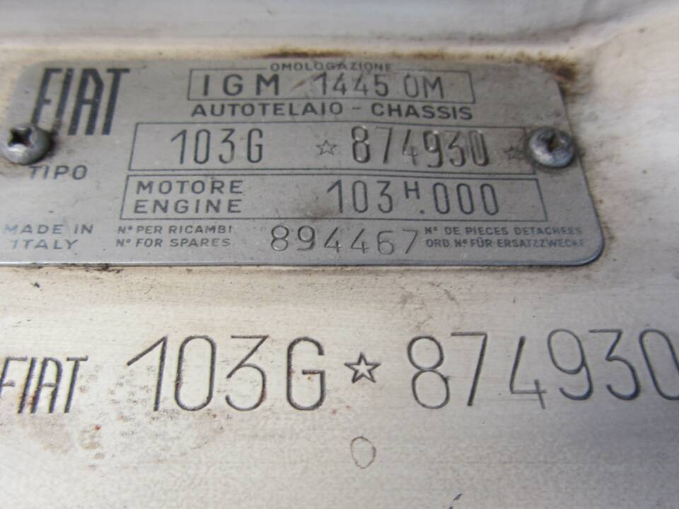 Image 8/8 of FIAT 1100 Special (1961)