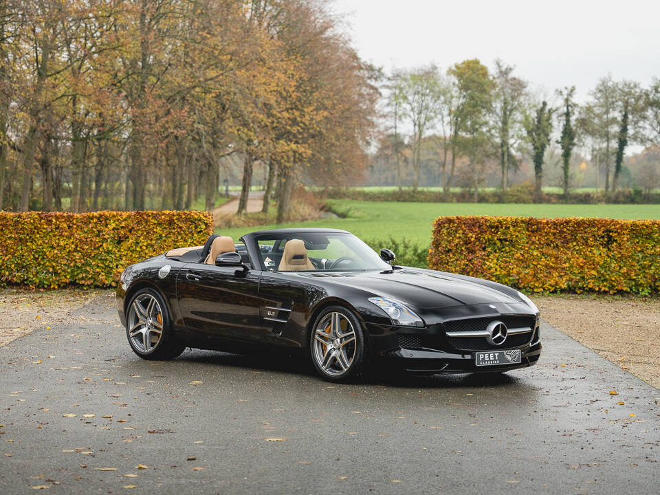 Image 11/100 de Mercedes-Benz SLS AMG Roadster (2011)