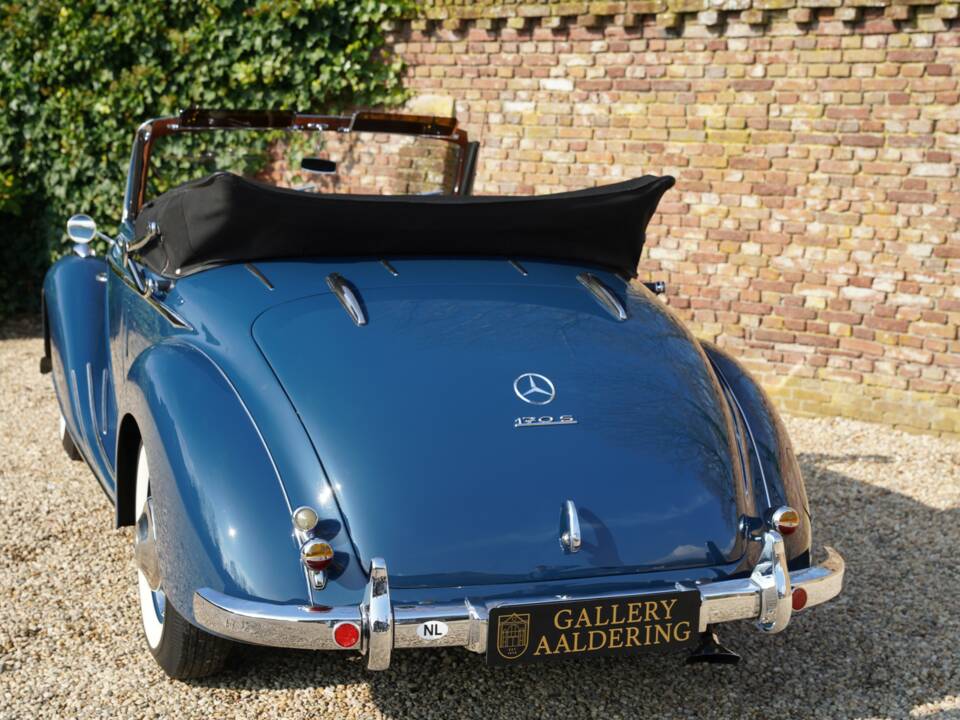 Immagine 27/50 di Mercedes-Benz 170 S Cabriolet A (1949)