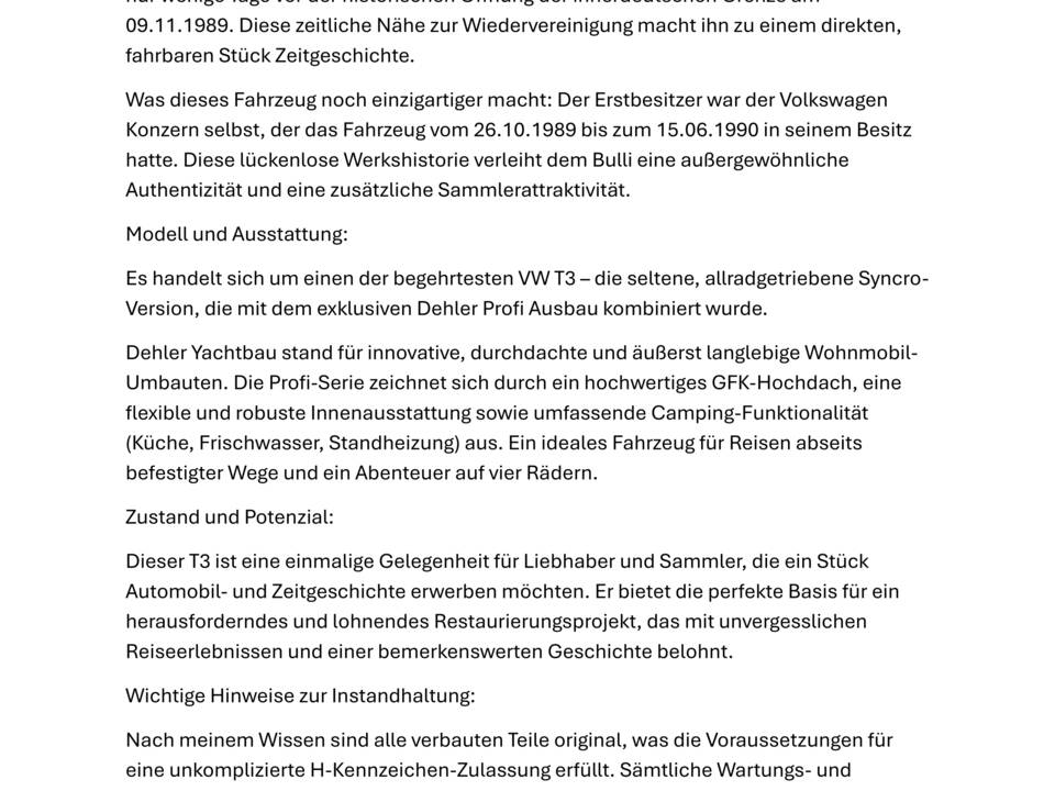 Image 8/78 of Volkswagen T3 Dehler Profi Syncro (1989)