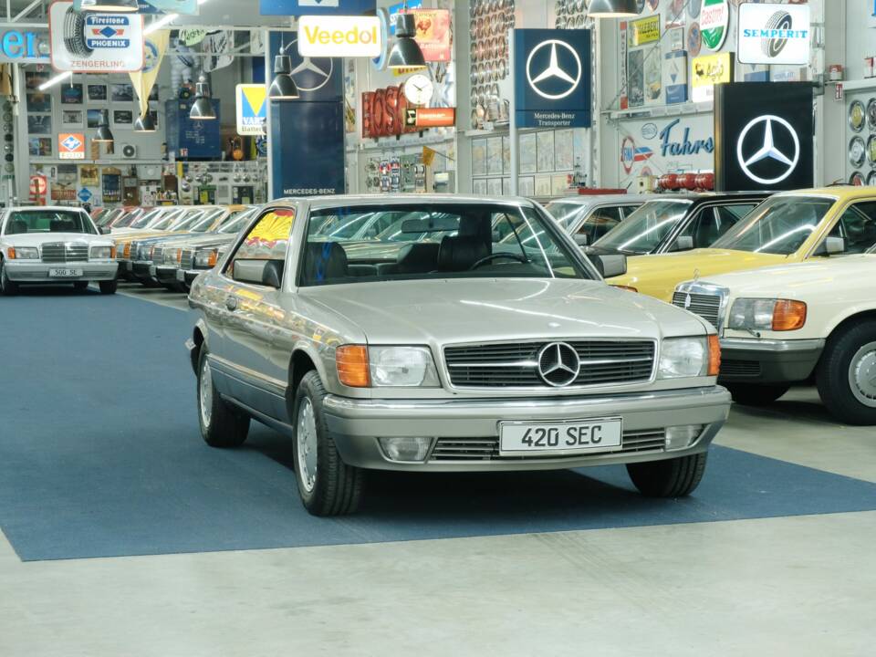 Image 6/50 of Mercedes-Benz 420 SEC (1989)