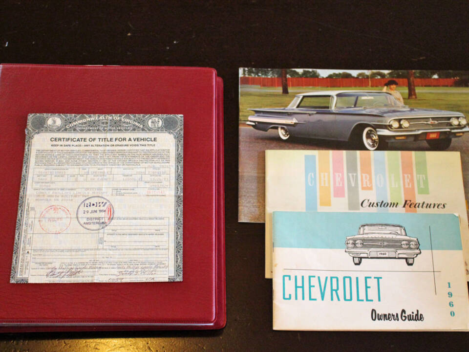 Bild 27/31 von Chevrolet Impala Convertible (1960)