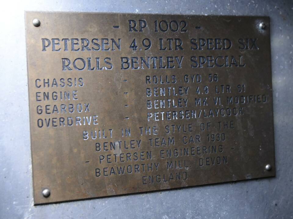 Immagine 32/50 di Bentley Speed Six &quot;Petersen&quot; (1935)
